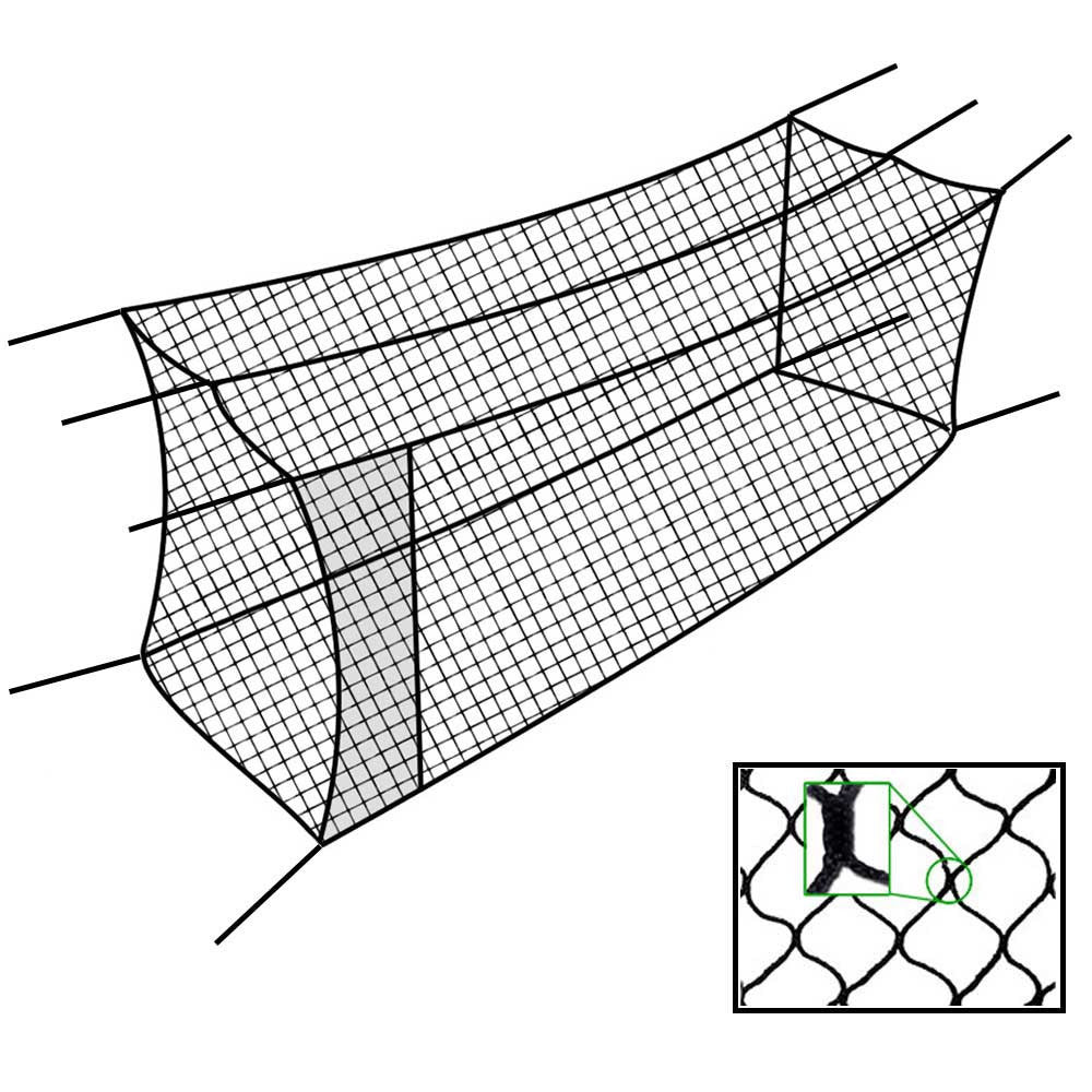 70x14x12 #51 Braided Batting Cage Net - Cimarron