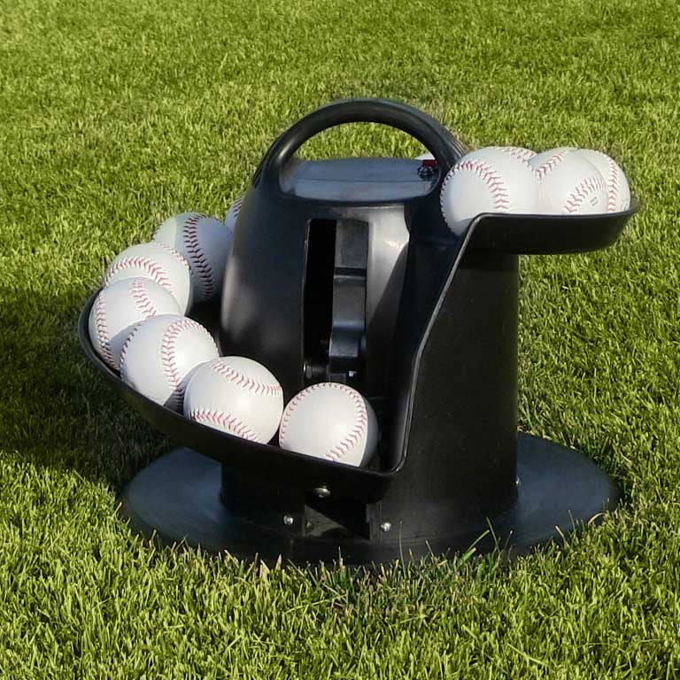 Ultimate Ball Toss Machine in Grass
