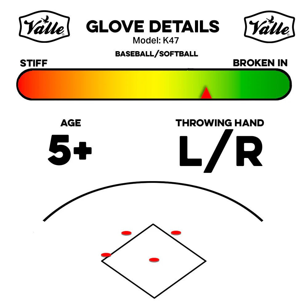 Valle Eagle K47 Infield Training Glove