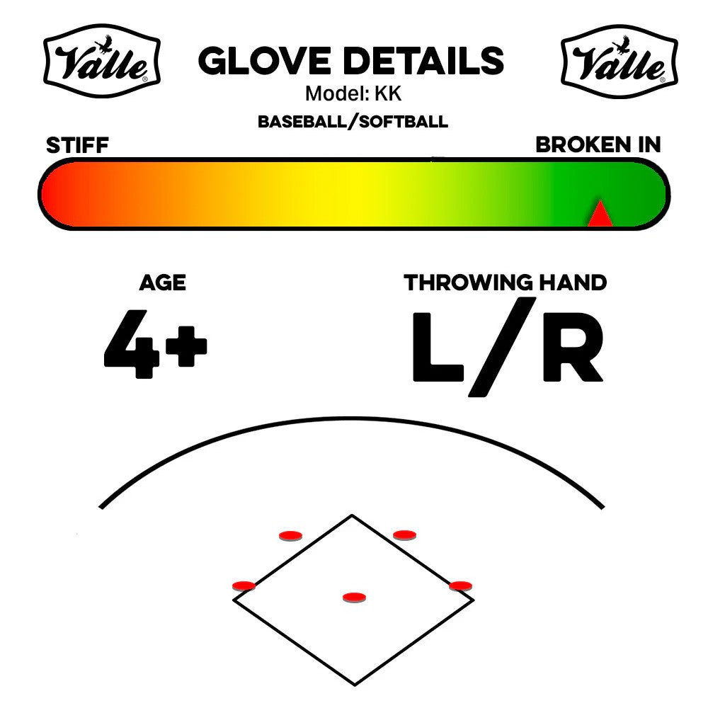 Valle Eagle KK Infield Trainer Glove