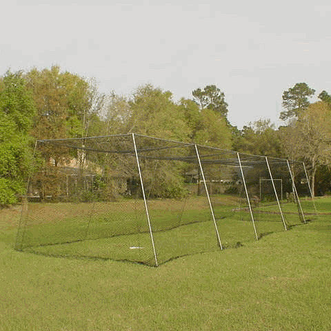 Batting Cage Net Outside Installed