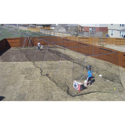 Batting Cage Net Outside with L-Screen