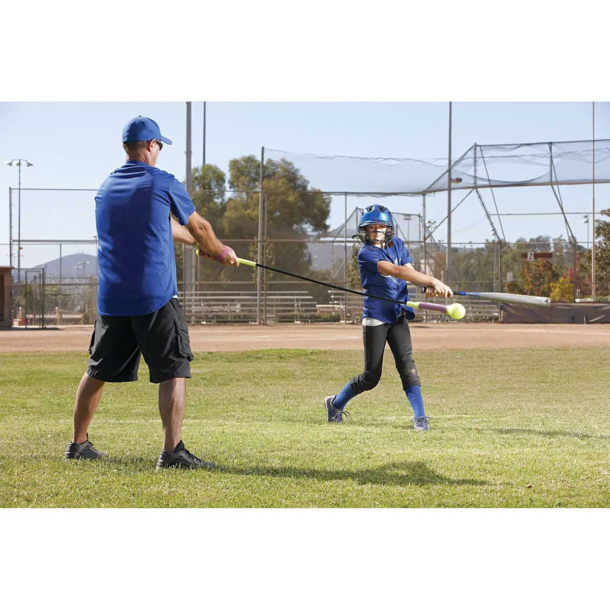58" Softball Target Swing Trainer