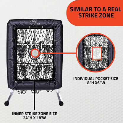 9 Hole Pitching Target with Adjustable Height