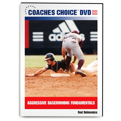 Aggressive Baserunning Fundamentals DVD by Rod Delmonico