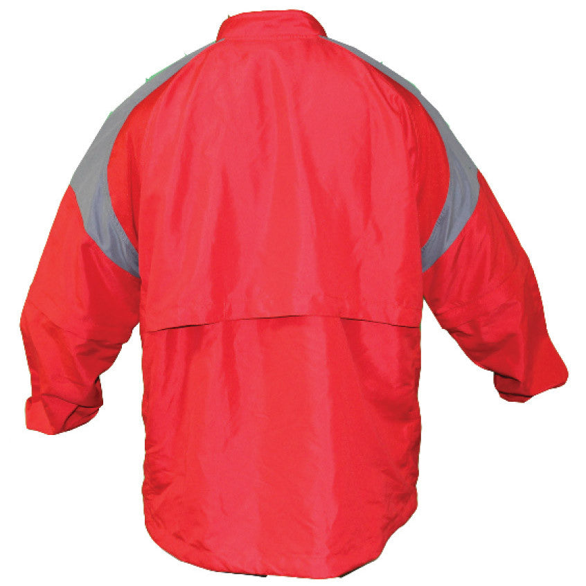 Batting Cage Jacket Long Sleeve Back