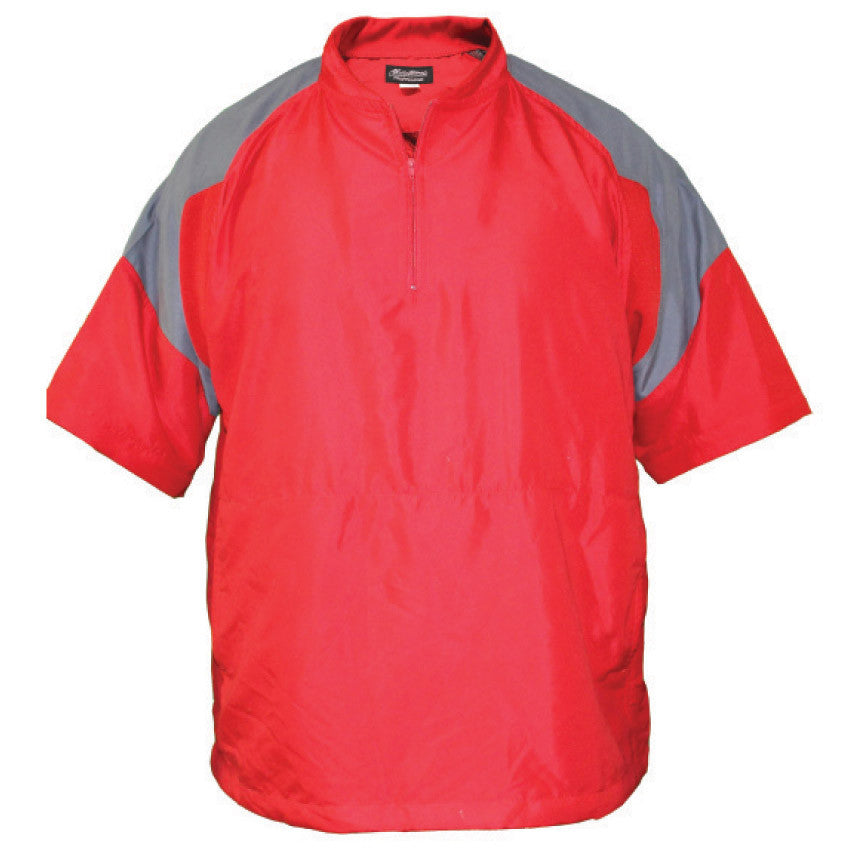 Batting Cage Jacket Short Sleeve Front