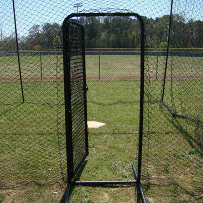 Batting Cage Door Open Outside