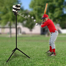 Big League Pro Soft Toss Machine In Use