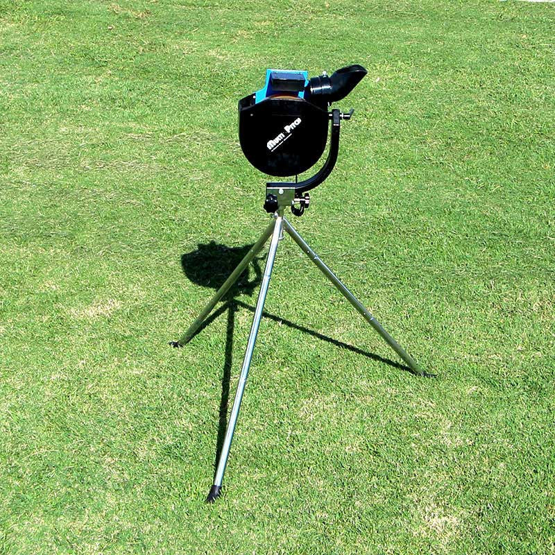 Cimarron Multi-Pitch II Pitching Machine Side