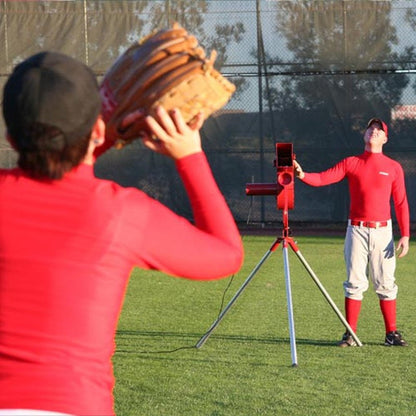 Heater Sports 12 Inch Softball Pitching Machine with Auto Ball Feeder