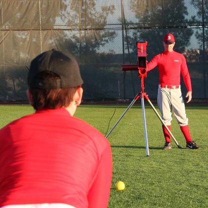 Heater Sports 12 Inch Softball Pitching Machine with Auto Ball Feeder