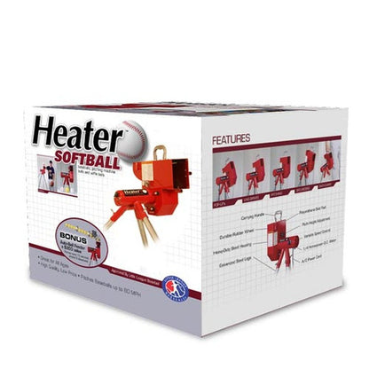 Heater Sports 12 Inch Softball Pitching Machine with Auto Ball Feeder