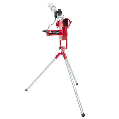 Heater Pro Curve Real Baseball Pitching Machine with Pivot Head and Auto Ball Feeder