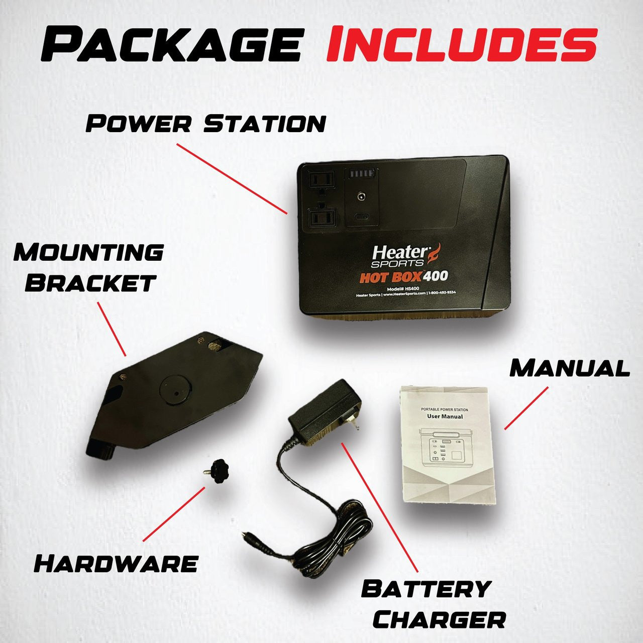 Hot Box 400 Portable Power Station