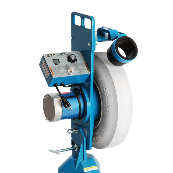 JUGS MVP Combo Pitching Machine Up close