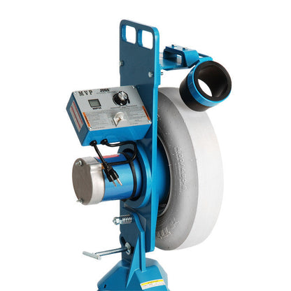 JUGS MVP Combo Pitching Machine Up close