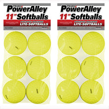 PowerAlley 11 inch Lite Softballs(1 Dozen)