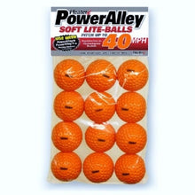 PowerAlley 40 MPH Orange Lite Baseballs