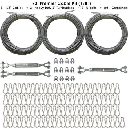 Premier Batting Cage Cable Kits