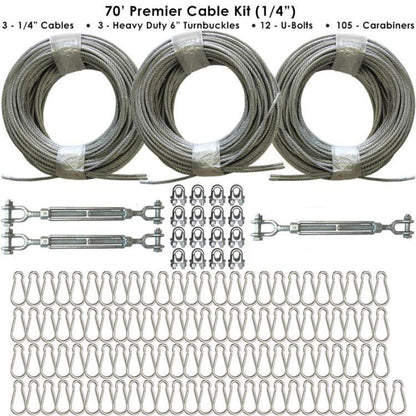 Premier Batting Cage Cable Kits