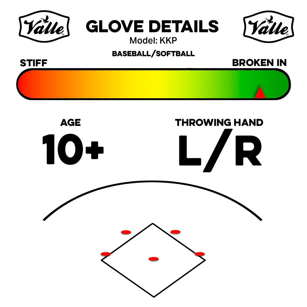 Valle Eagle KK-P Infield Training Glove